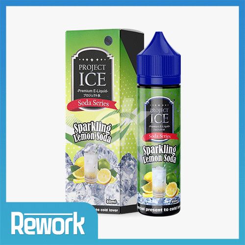 ®️ [Project Ice Soda] 스파클링 레몬 소다 (70VG) 60ml