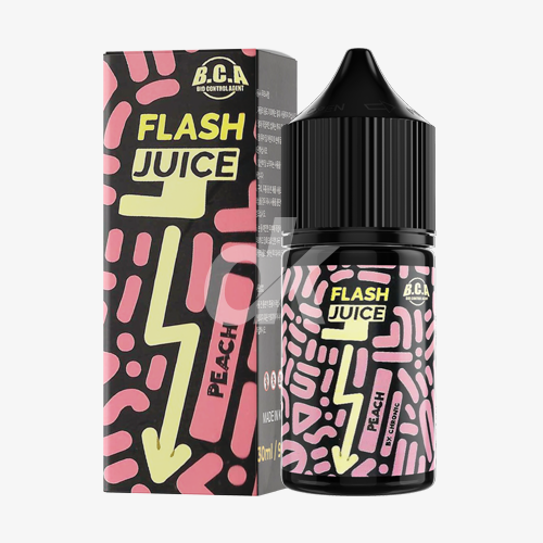 ⓢ [Flash Juice] 피치 (50VG) 30ml